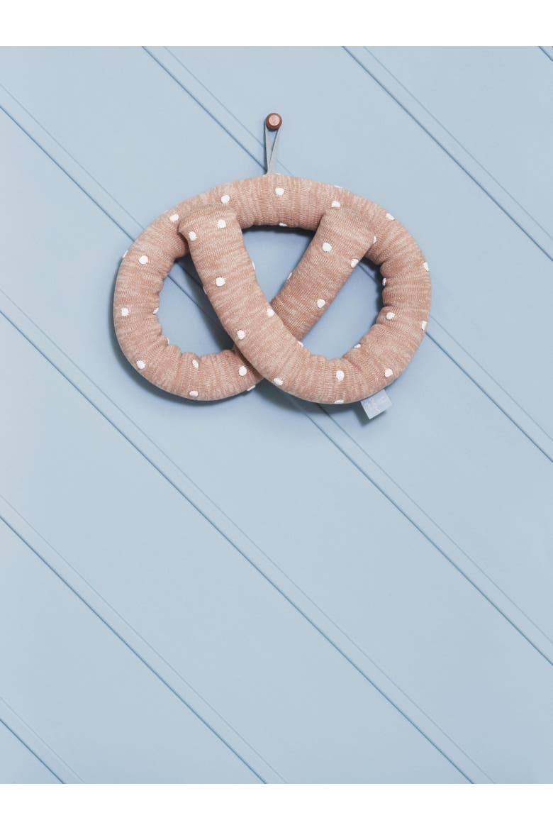 Sweet Pretzel Kids Pillow, Alternate, color, Beige