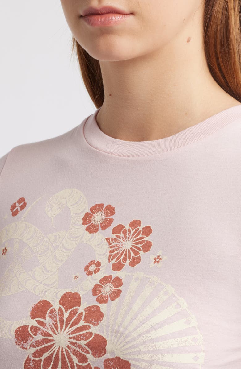 GOLDEN HOUR Snake Cotton Graphic T-Shirt, Alternate, color, 