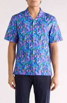 Bugatchi OoohCotton® Camp Shirt