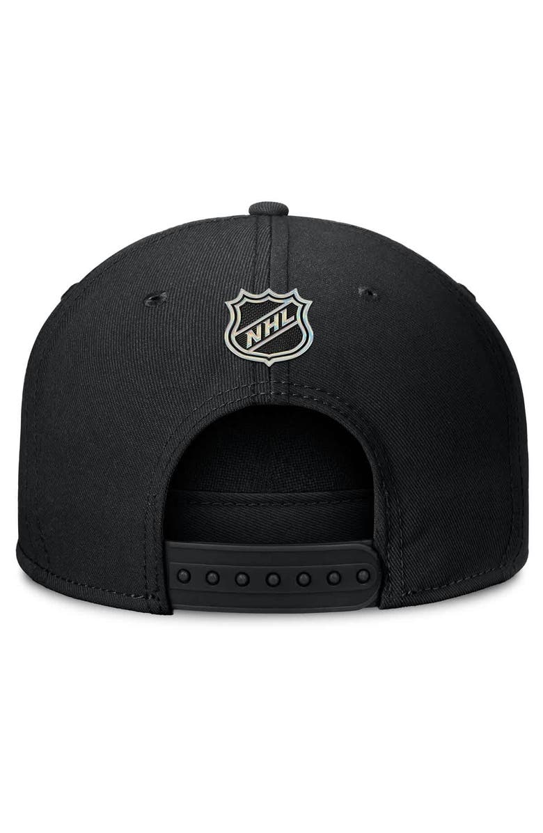 FANATICS Men's Fanatics Black Utah Mammoth Authentic Pro Rink Team Code Snapback Hat, Alternate, color, Black