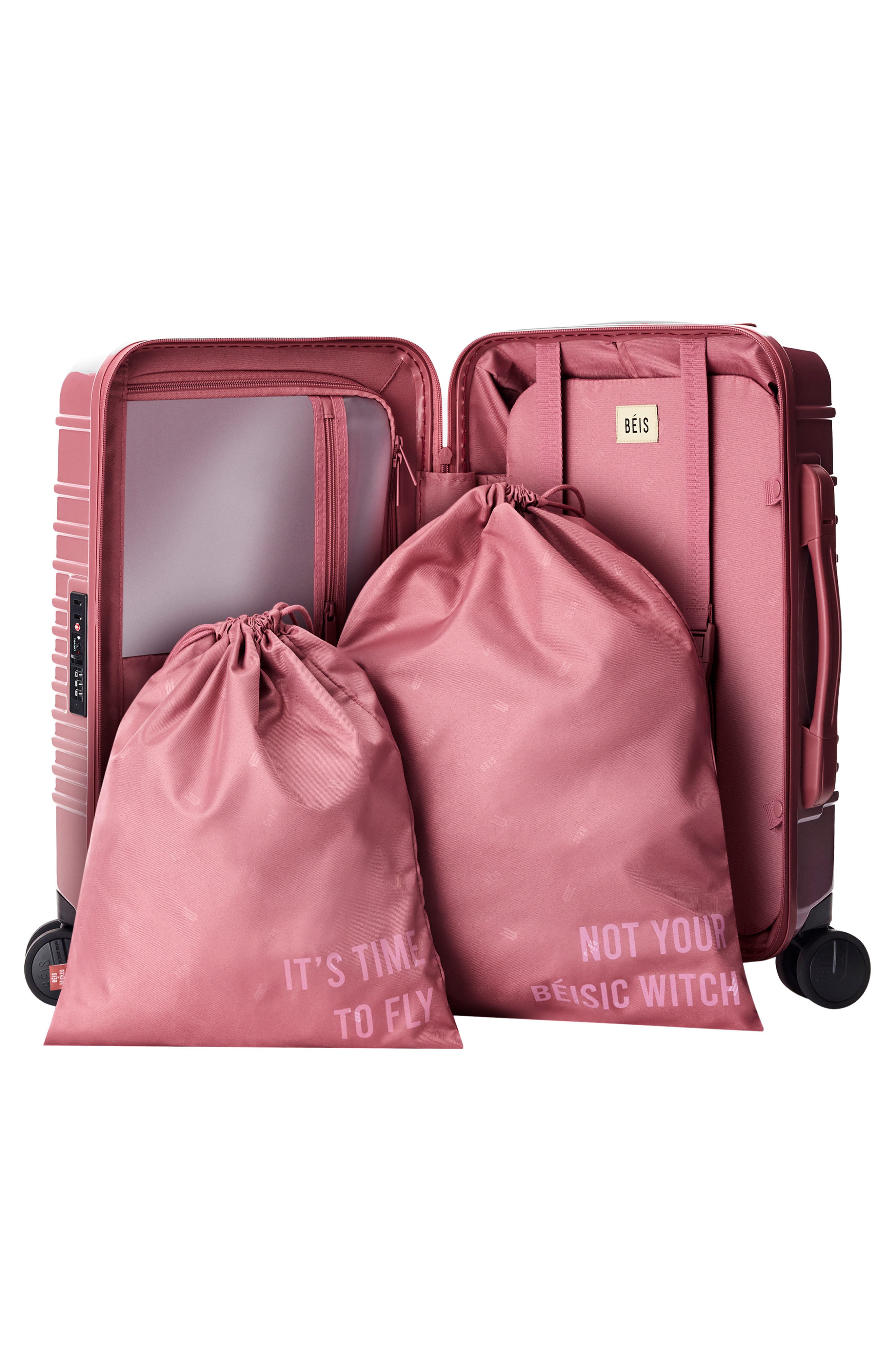 Béis The Wicked Small Carry-On Roller, Alternate, color, 