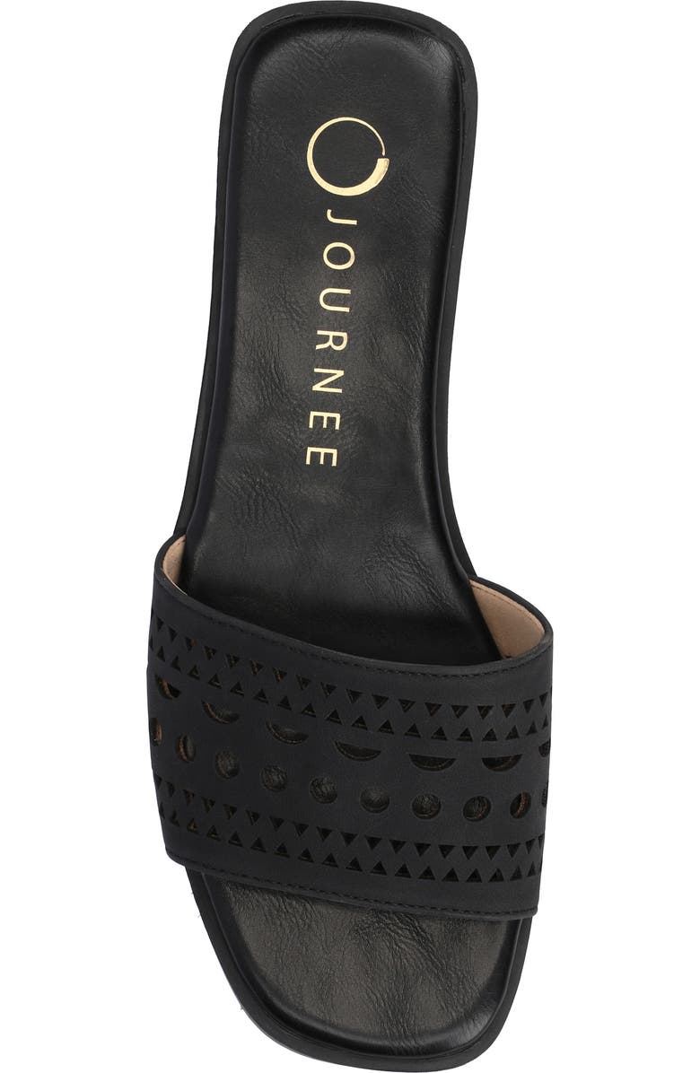 Journee Collection Brodie Slide Sandal, Alternate, color,