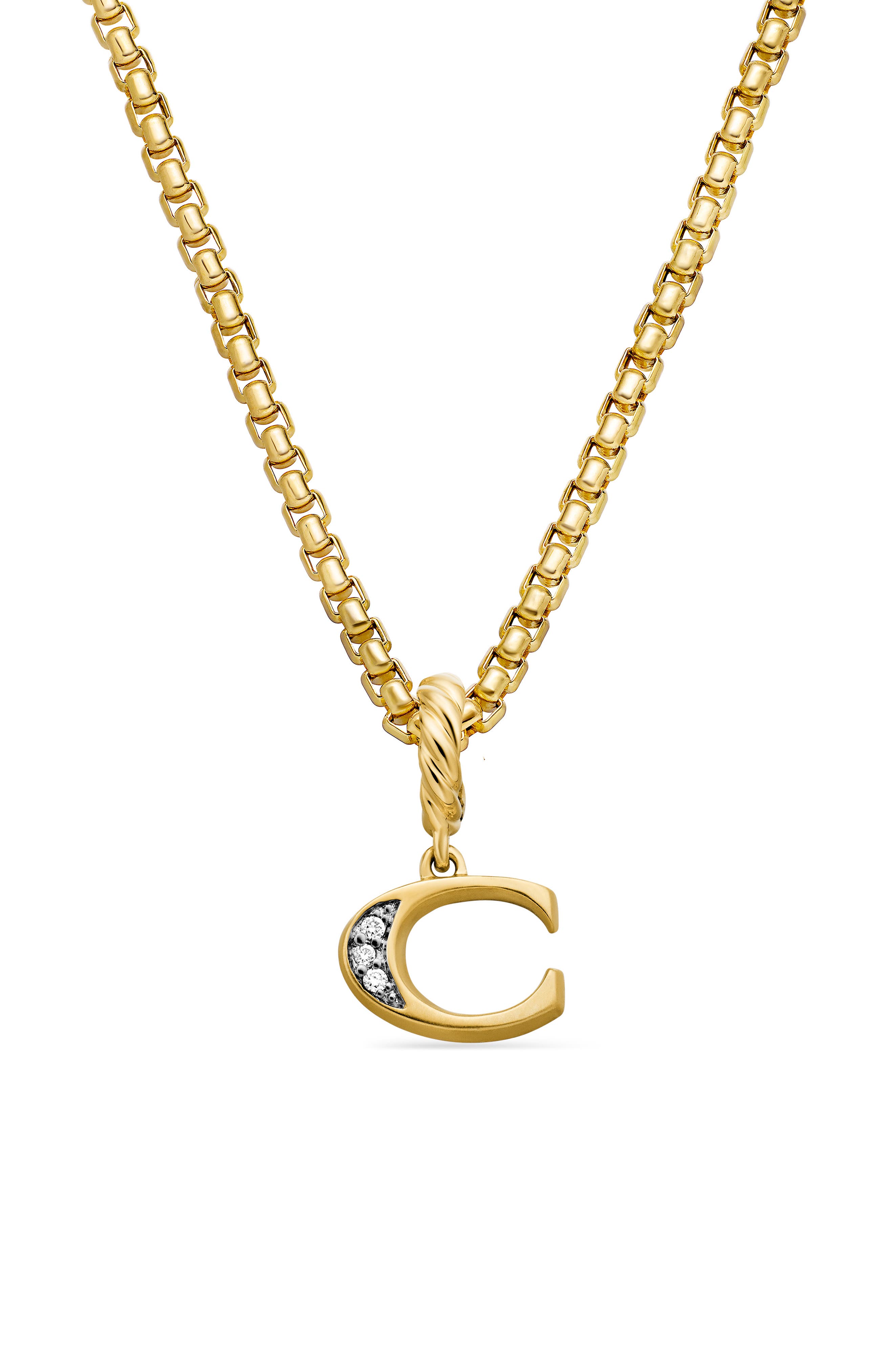 18K YELLOW GOLD - C