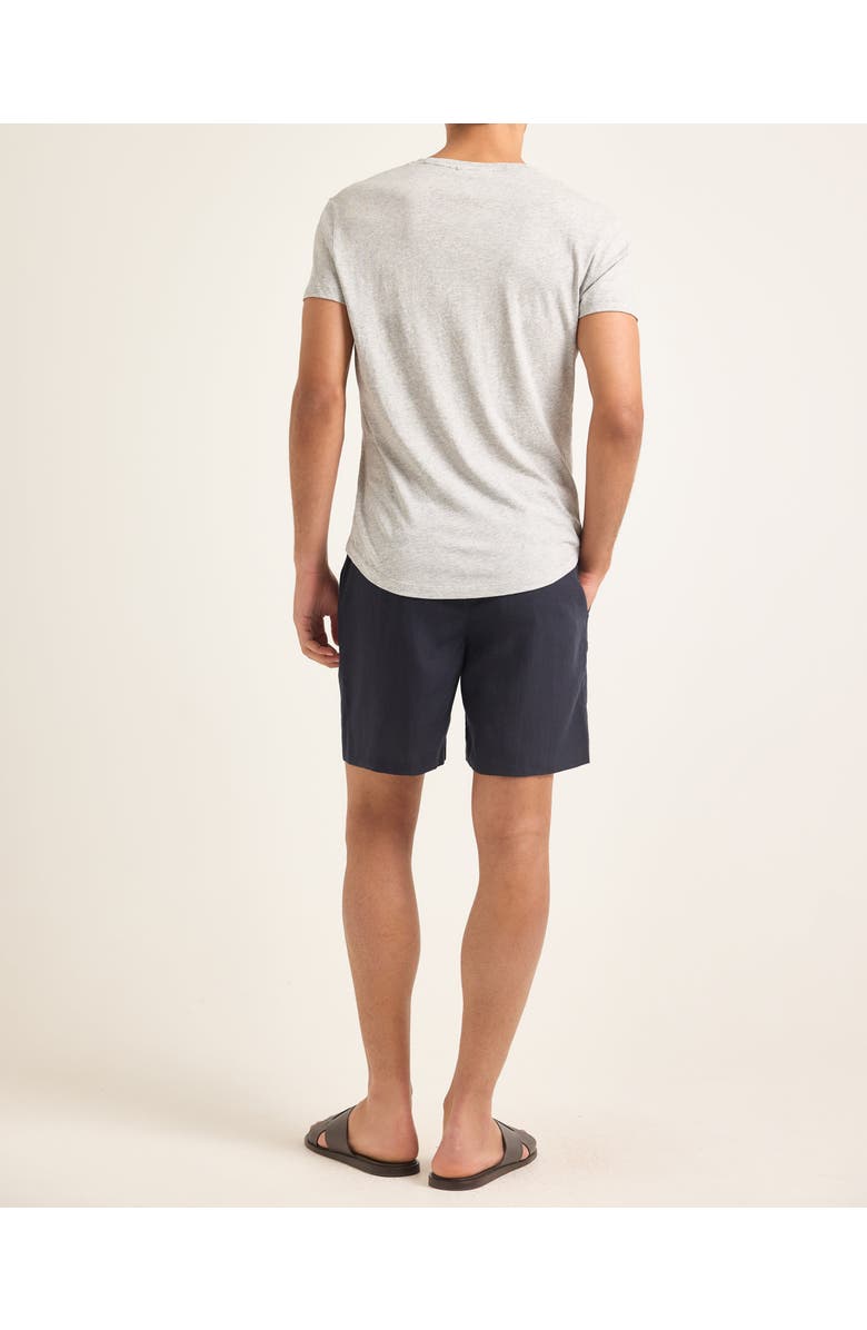 Orlebar Brown Ob V Tailored Fit V-neck T-Shirt, Alternate, color, Mid Grey Melange