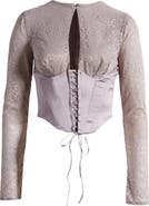 Mistress Rocks Lace Corset Top