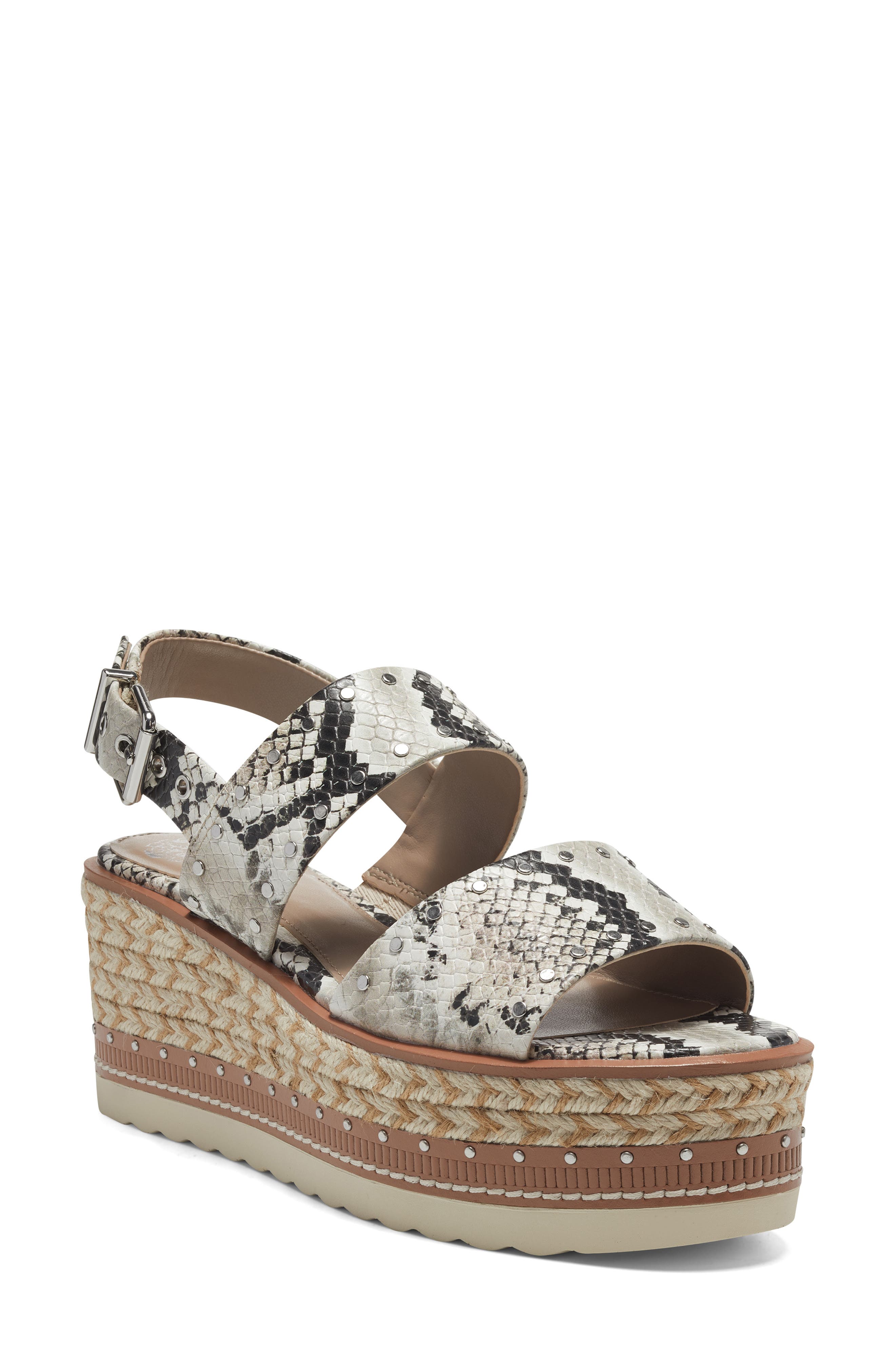 Marsa Espadrille Platform Wedge Sandal, Main, color, TAUPE