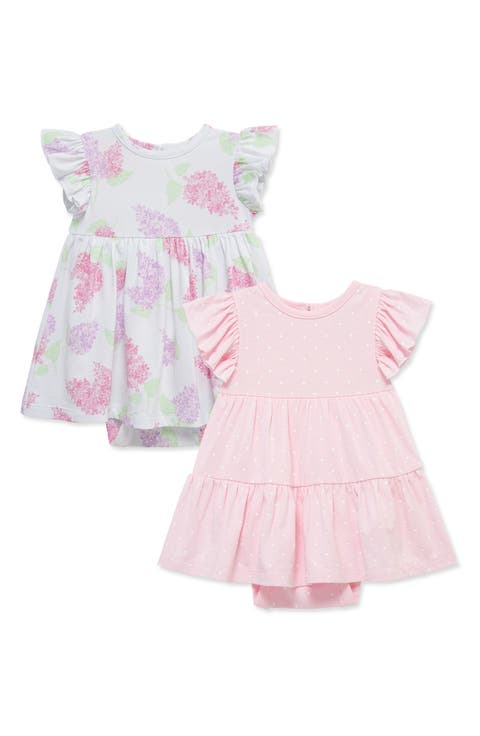 Lilcas Pack of 2 Skirted Bodysuits (Baby)