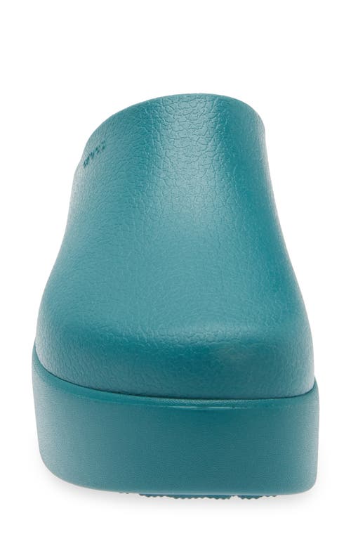 Crocs Dylan Platform Clog In Blue