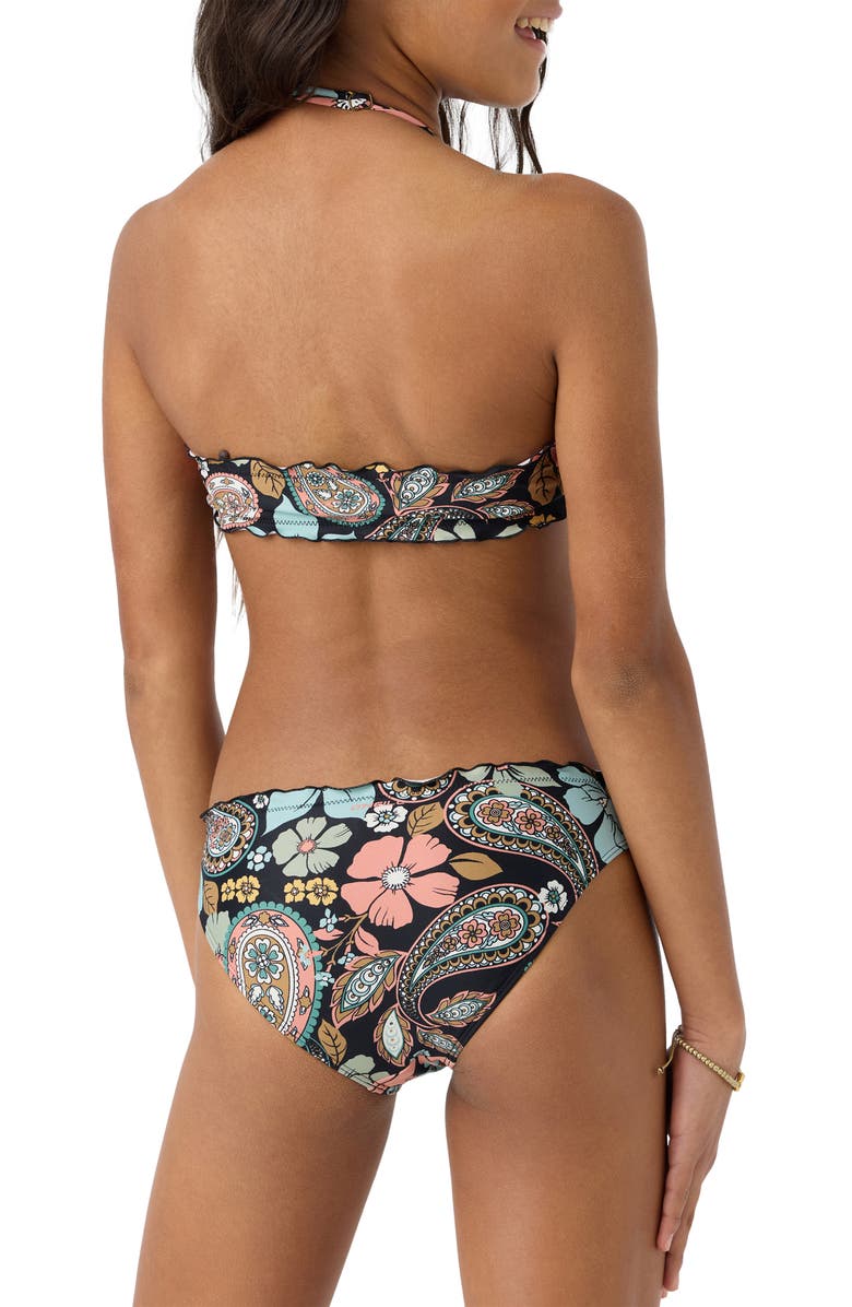 O'Neill Kids' Mod Boho Ruffle Floral Two-Piece Swimsuit, Alternate, color, 