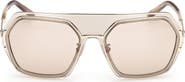 MCM 56mm Shield Sunglasses
