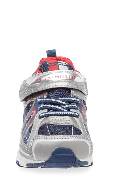 Tsukihoshi Storm Washable Sneaker In Steel/cobalt