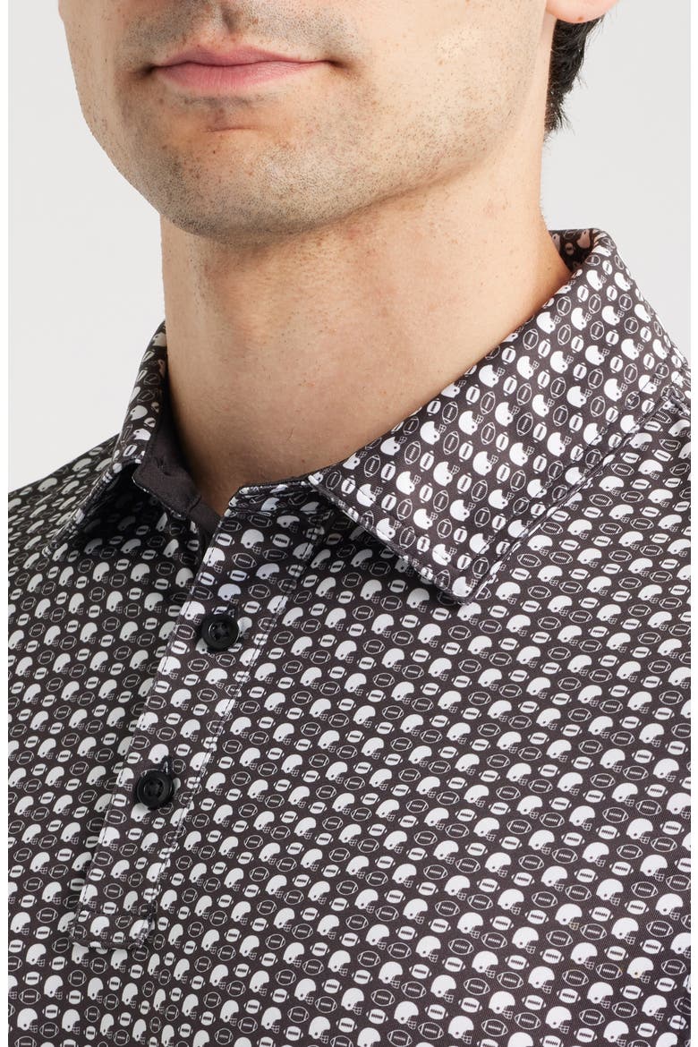 XC+™ Game Day Performance Polo, Alternate, color, BLACK