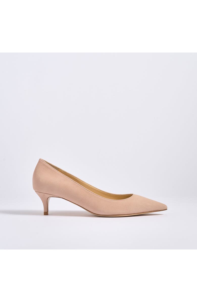 MARION PARKE Classic Pump 45 | Suede, Main, color, Powder