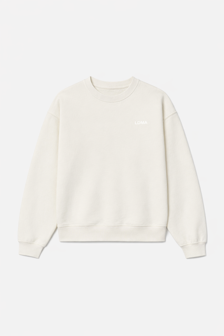All Day Crew, Alternate, color, Cream