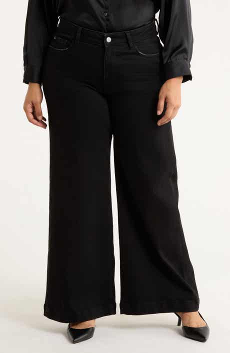 WARP+WEFT NCE High Waist Wide Leg Jeans