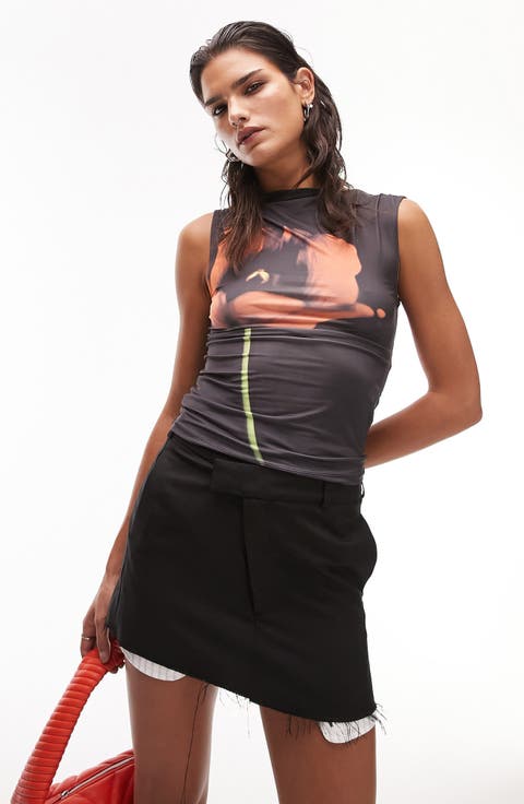 Floral Graphic Tank