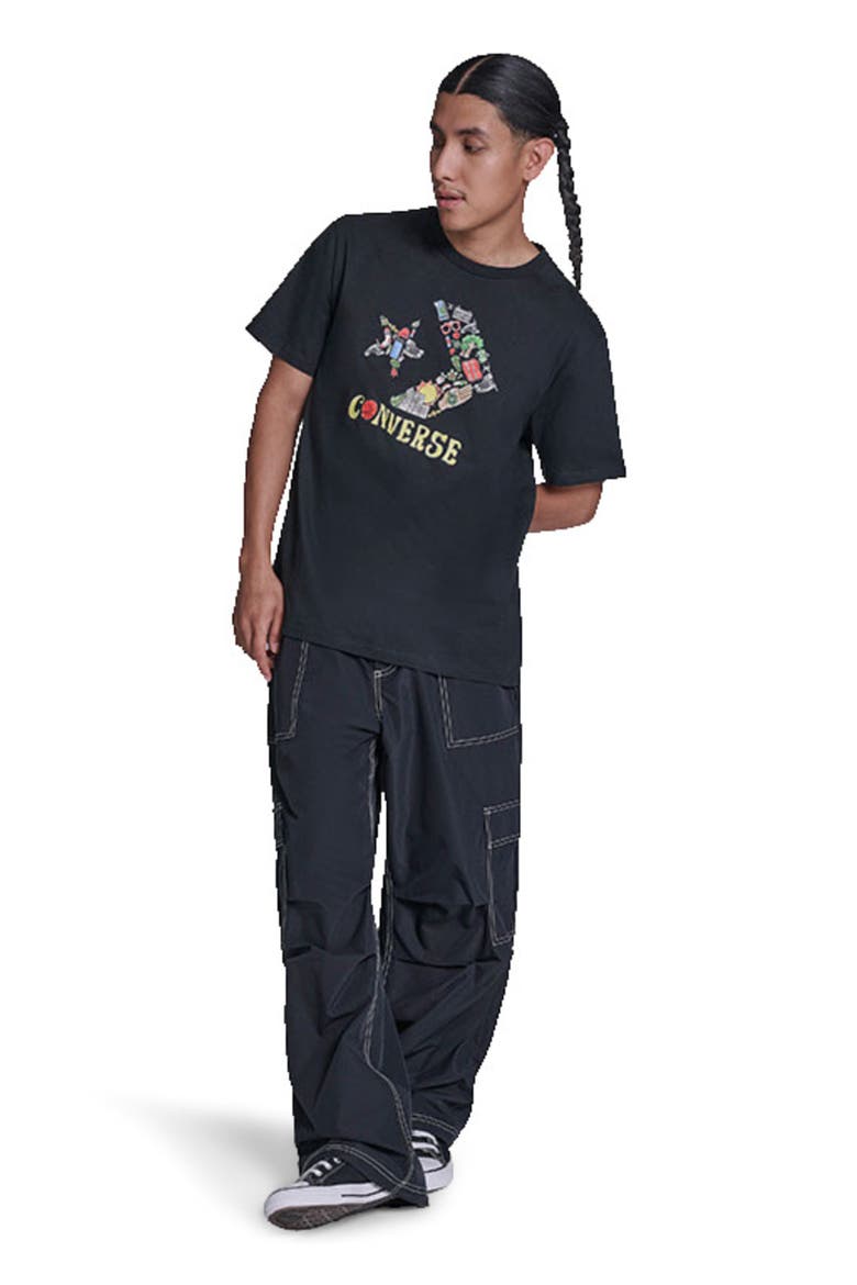 Accessories T-Shirt, Alternate, color, CONVERSE BLACK