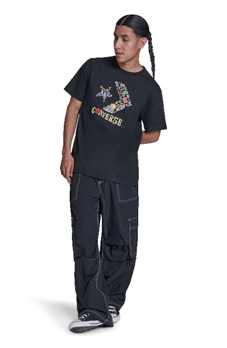 Converse Accessories T-Shirt, Alternate, color, Converse Black