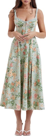Sabrina Corset Fit & Flare Dress