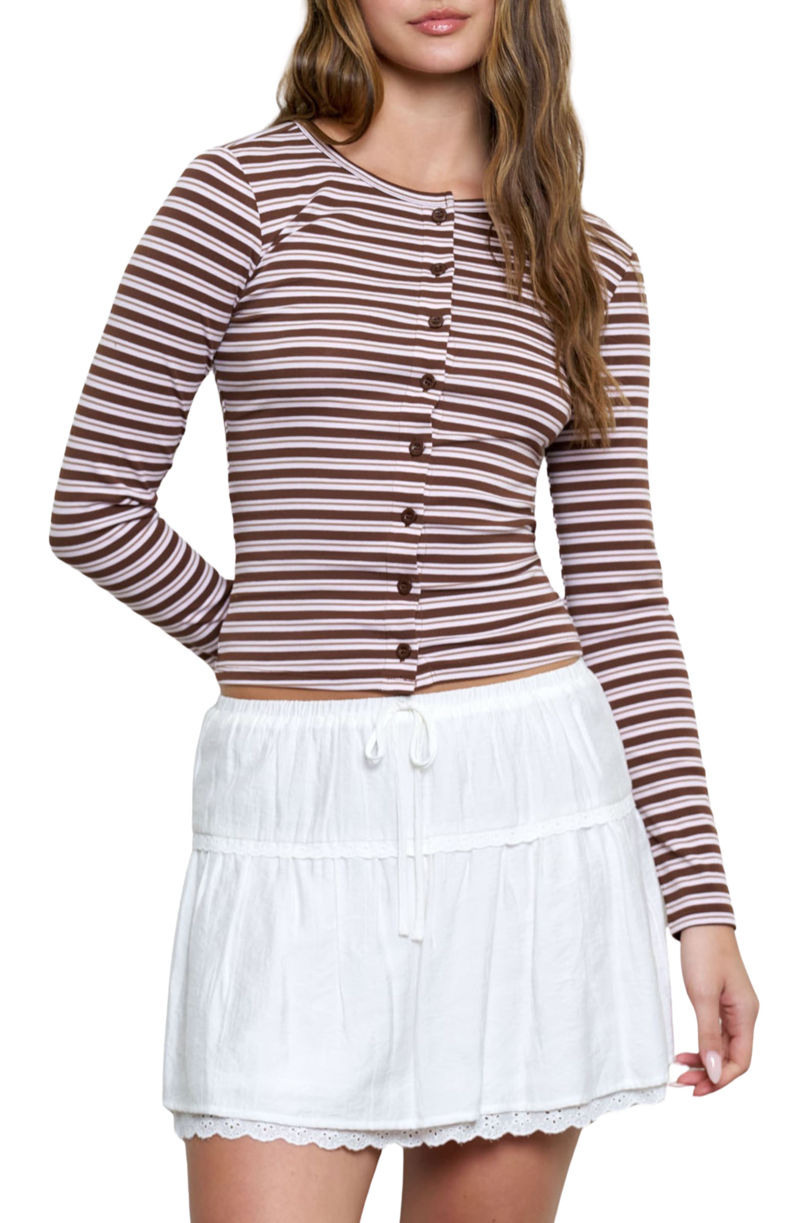 Striped Cardigan