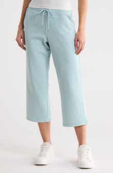 Drawstring Waist Crop Pants