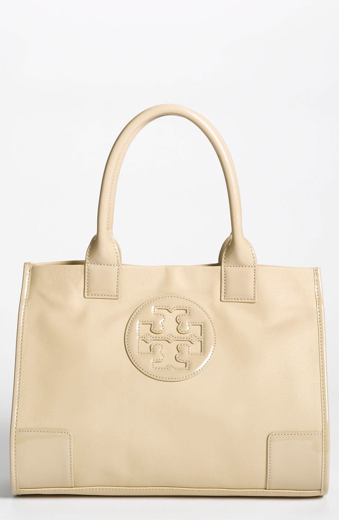 'Ella - Mini' Dipped Canvas Tote, Main, color, FRENCH KHAKI