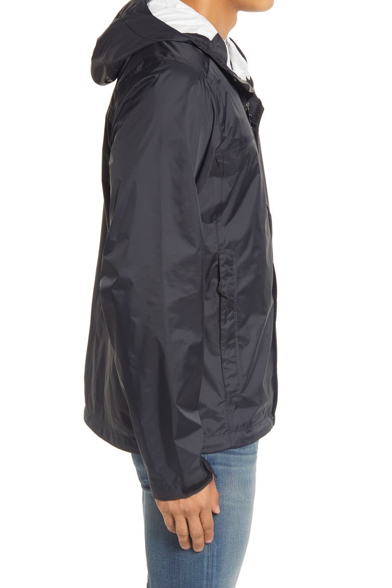 Venture 2 Hooded Waterproof Rain Jacket, Alternate, color, TNF BLACK/ TNF BLACK/ MID GREY