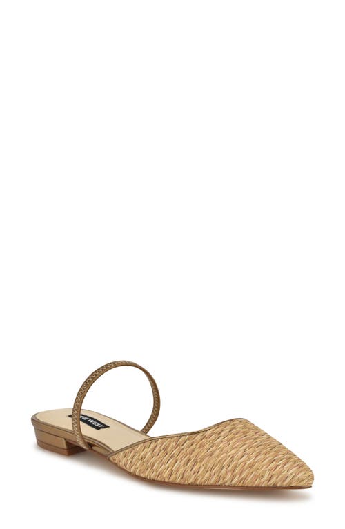 Nine West Gorga Mule In Light Natural