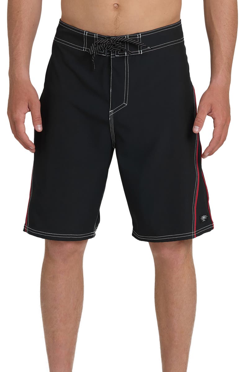 Quiksilver Mercury Gravity 21" Board Shorts, Main, color, Black.