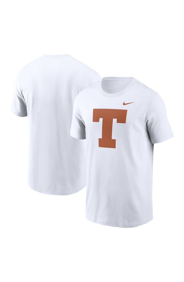 Nike Men's Nike White Texas Longhorns Baseball Logo T-Shirt, Alternate, color, White