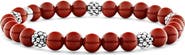 LAGOS Signature Caviar Stone Beaded Stretch Bracelet (Nordstrom Exclusive)