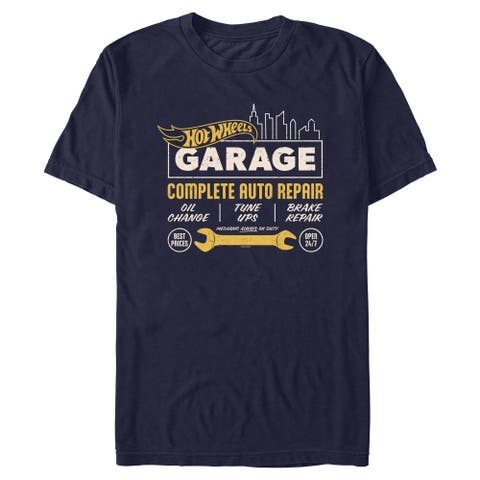 Men's Hot Wheels Garage Complete Auto Repair  Graphic T-Shirt