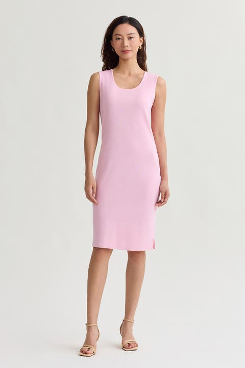 Sleeveless Sheath Knit Dress