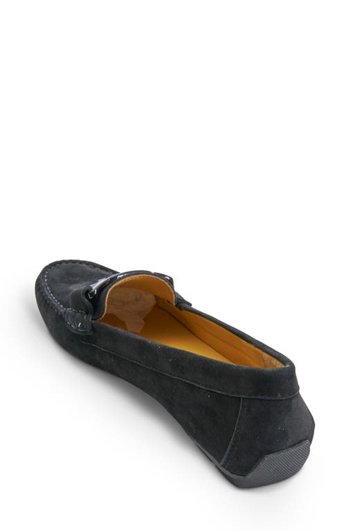 Vaneli Aiker Driving Loafer In Black Suede