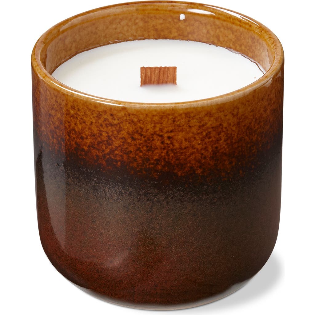 Tag Tahoe Vanilla Rum Scented Soy Wax Candle In Brown