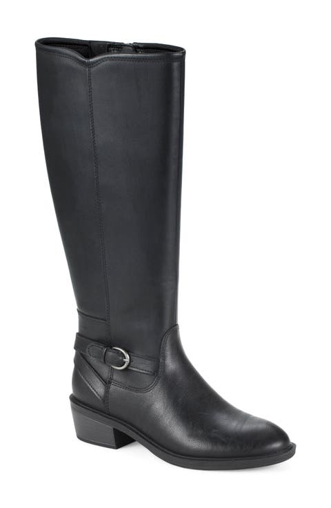 Natara Faux Leather Riding Boot