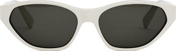 57mm Cat Eye Sunglasses