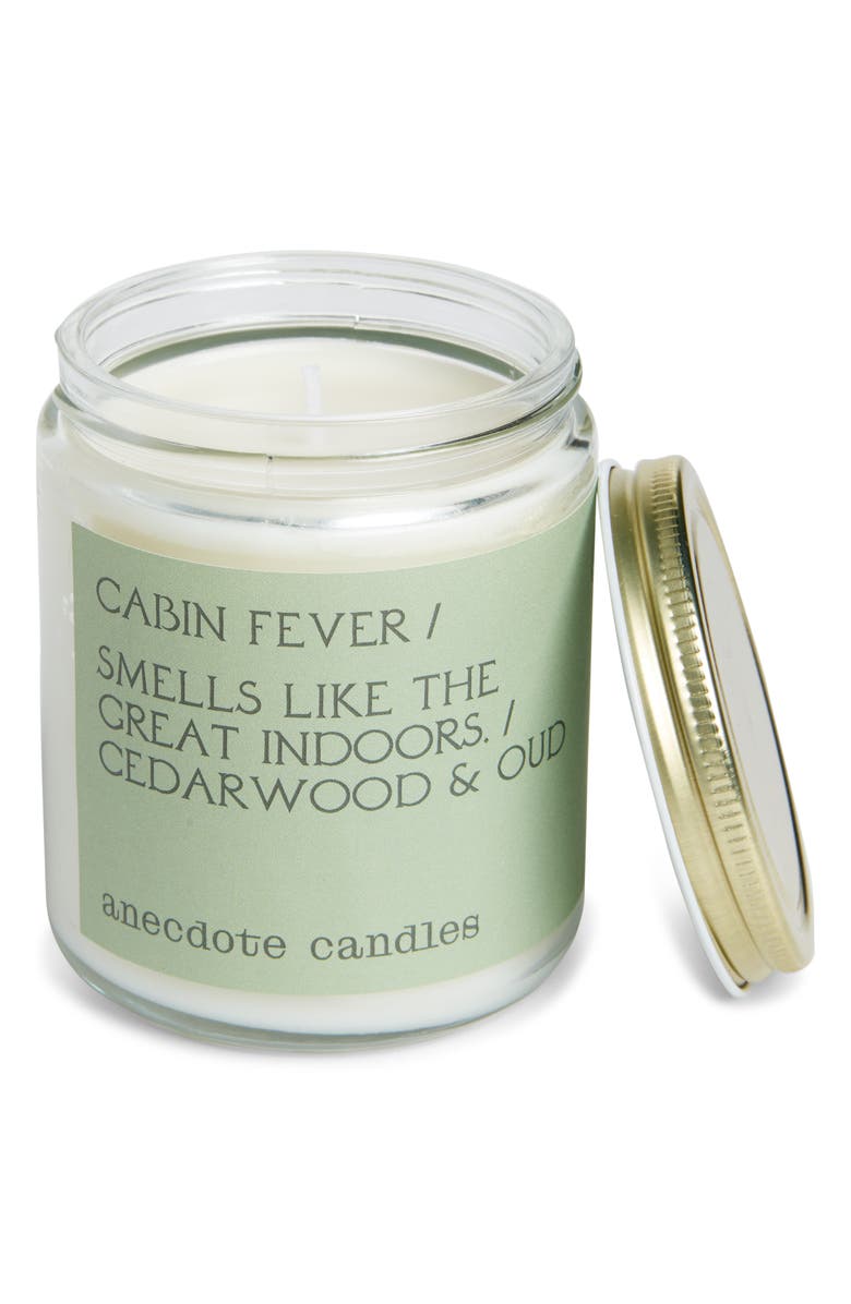 ANECDOTE CANDLES Cabin Fever Candle, Main, color, 