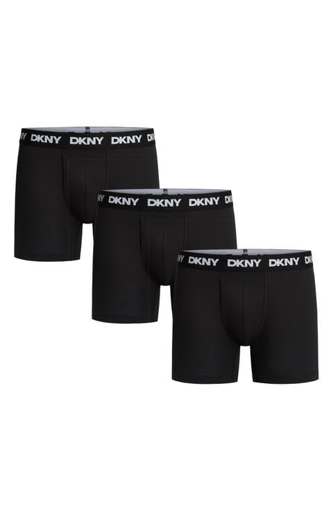 3-Pack Stretch Cotton Boxer Briefs