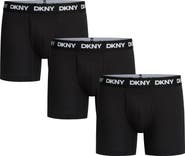 DKNY 3-Pack Stretch Cotton Boxer Briefs