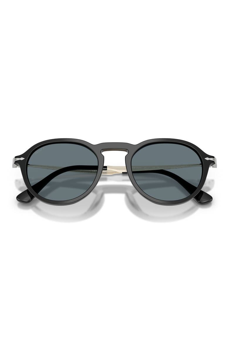 51mm Polarized Phantos Sunglasses, Alternate, color, BLACK / POLAR DARK GREY