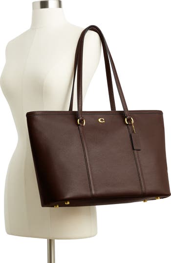 Refined Pebble Leather Tote