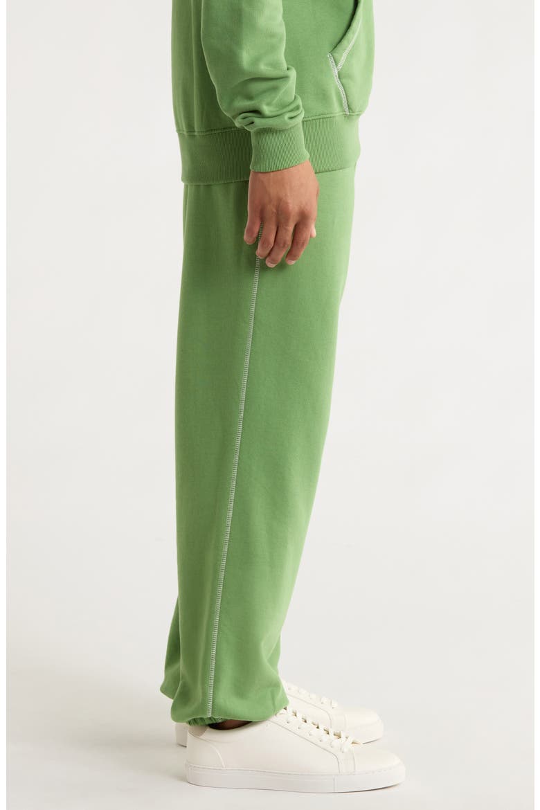 x Palmes Legacy Cotton Sweatpants, Alternate, color, GREEN ENGLISH IVY