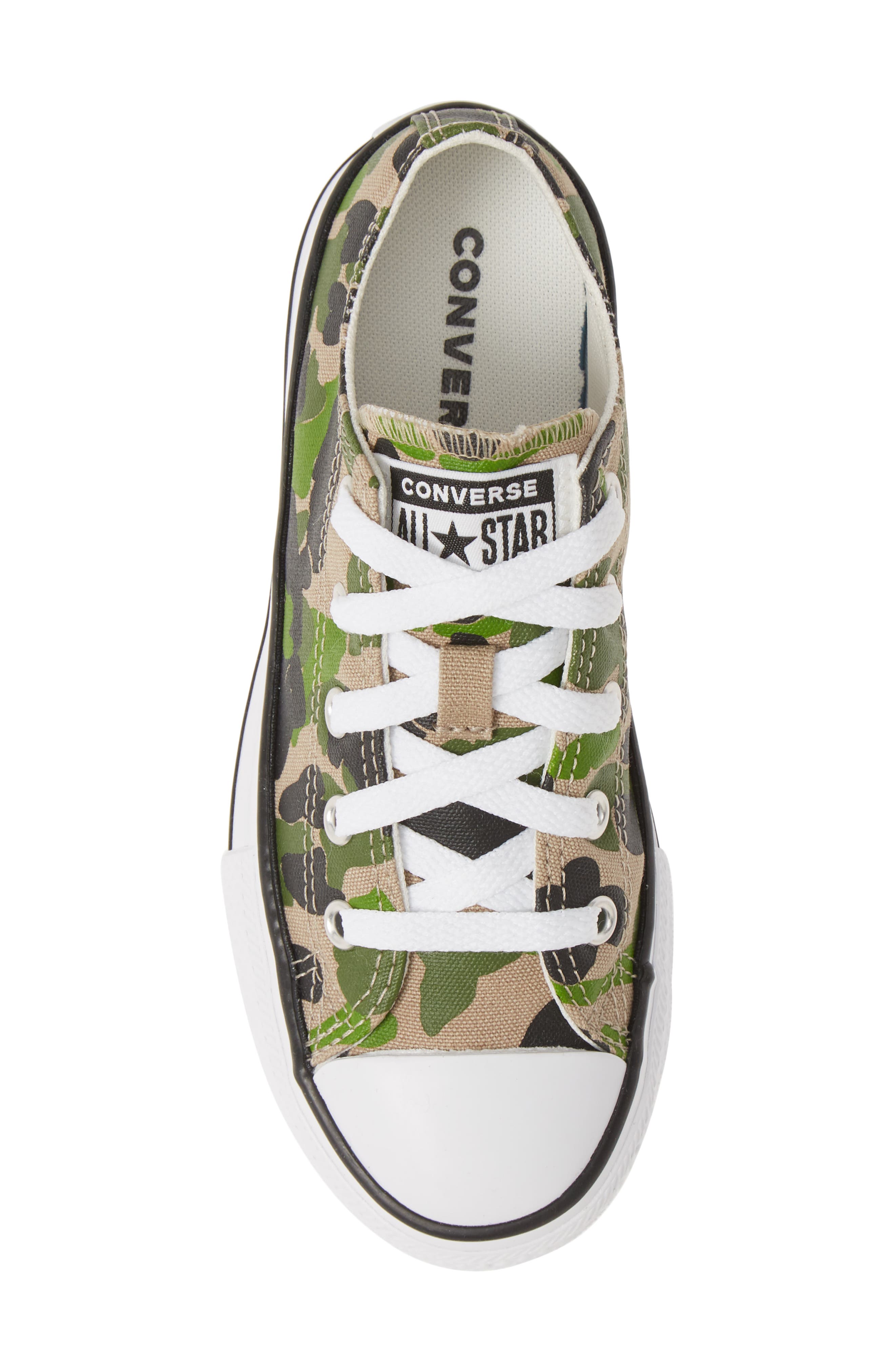 Converse Chuck Taylor<sup>®</sup> All Star<sup>®</sup> Camo Low Top Sneaker, Alternate, color, 