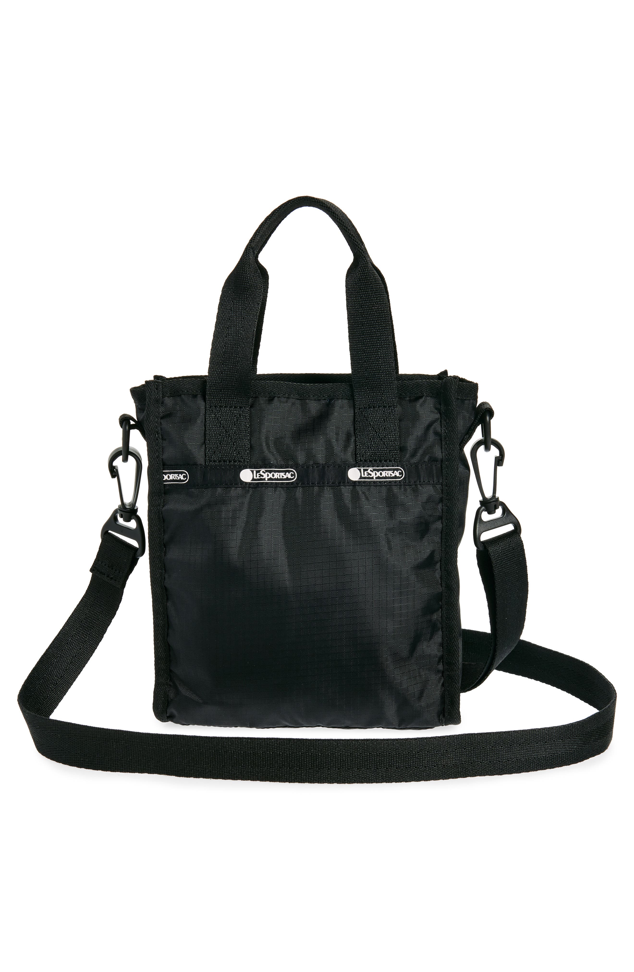 LeSportsac Top Mini Tote, Alternate, color, Jet Black L