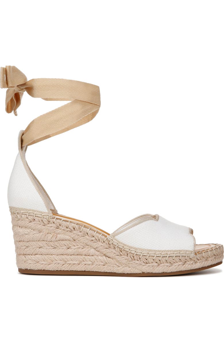 SARTO by Franco Sarto Casey Ankle Wrap Espadrille Platform Wedge Sandal, Alternate, color,