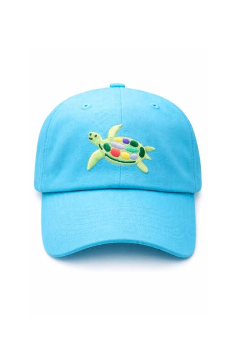 Sea Turtle Baseball Hat (Toddler, Little Kid, Big Kid)