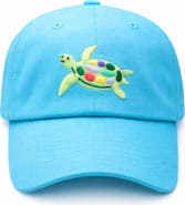 Bits & Bows Sea Turtle Baseball Hat