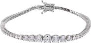 BY ADINA EDEN Center Graduated CZ Tennis Bracelet