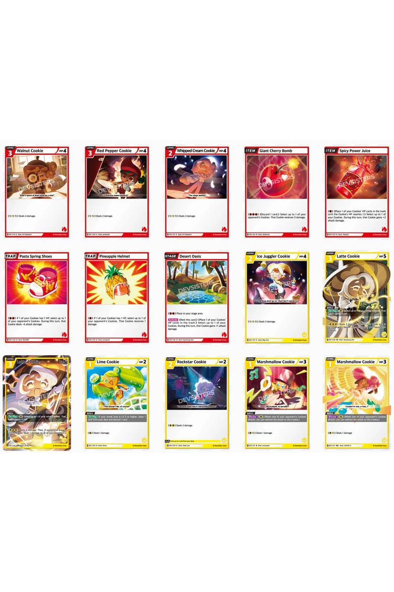 CookieRun Braverse Trading Card Game, Brave Beginning Booster Display, Alternate, color, Multicolored